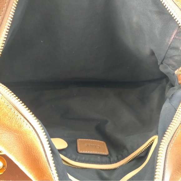 Chloe Paraty Brown Leather Satchel Handbag - Picture 8 of 9